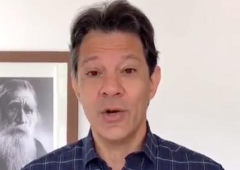 Haddad diz que Moro ajudou Brasil, mas errou na sentença de Lula