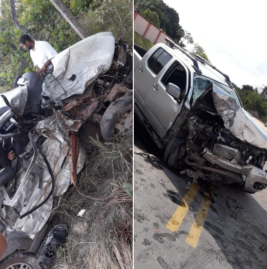 Duas pessoas morrem após carros se chocarem de frente na AM-010