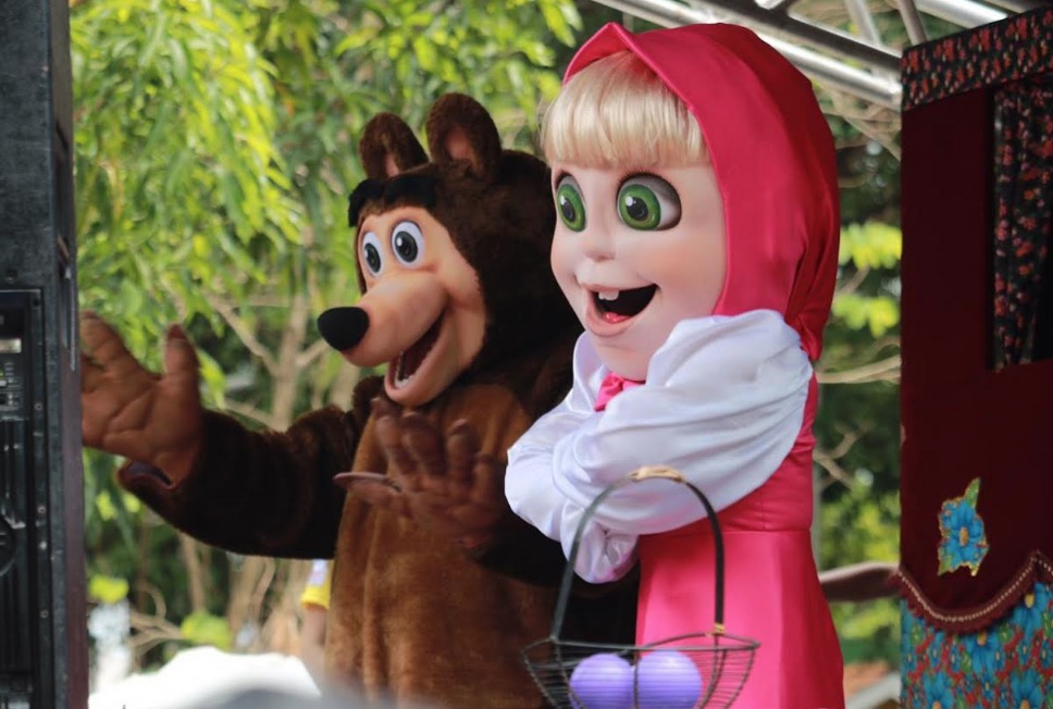 Masha e o Urso estarão em temporada de teatro no Parque da Criança