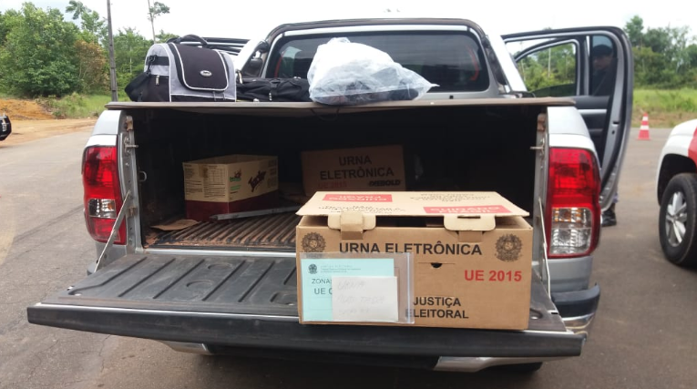 No Amazonas, apreensão de urnas eletrônicas que viralizou na internet é fake news