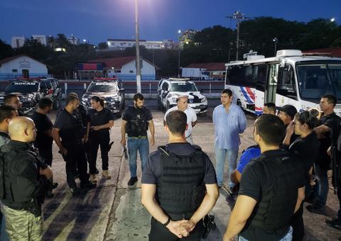 SSP-AM cumpre mandados de prisão durante operação policial