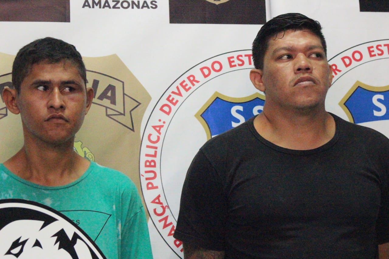 Dupla suspeita de roubar arma de delegado da polícia civil é presa em Manaus 