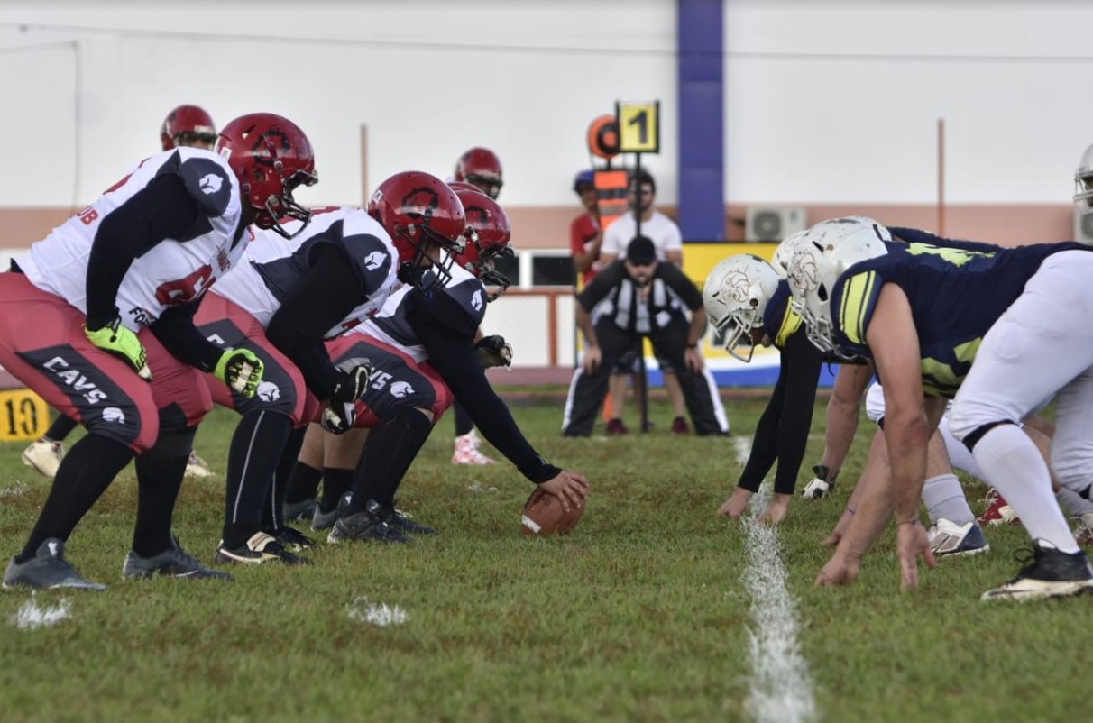 Manaus Cavaliers vence North Lions e garante vaga para disputa do título da Conferência Norte de Futebol Americano