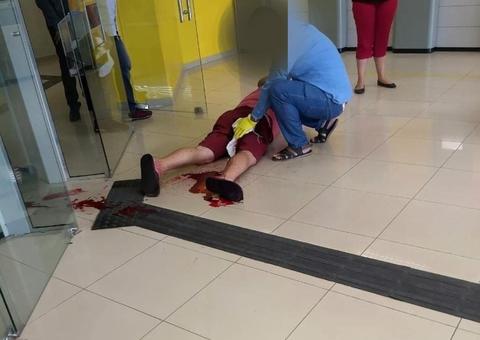 Em Manaus, homem é baleado dentro de agência bancaria durante tentativa de assalto  