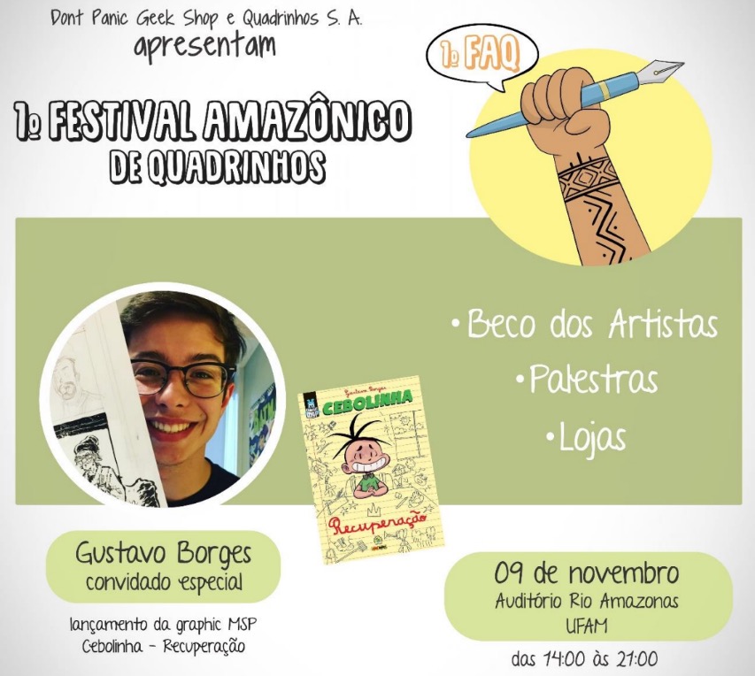 UFAM recebe 1° Festival Amazônico de Quadrinhos