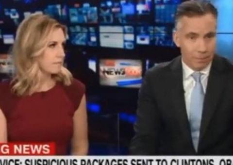 Suspeita de bomba interrompe transmissão ao vivo da CNN; vídeo