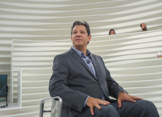 Haddad pede ao TSE para ser entrevistado pela Globo em horário que teria o debate