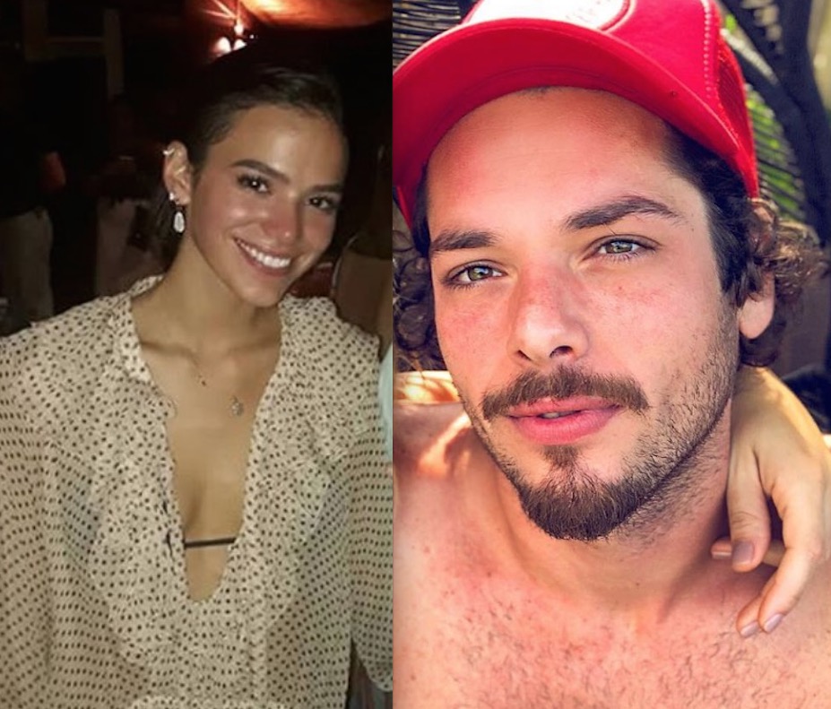 Bruna Marquezine reencontra irmão gato de Giovanna Ewbank em Noronha