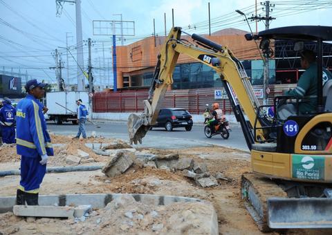 Bola do Produtor passa por obras de requalificação na zona Leste