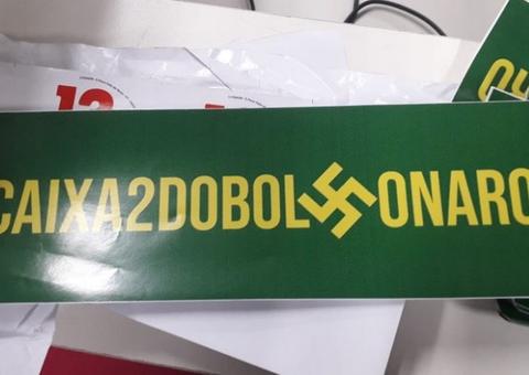 Universitários são detidos com cartazes associando Bolsonaro ao nazismo em Manaus