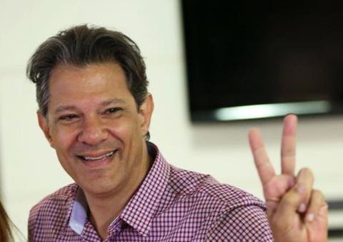 'A virada já começou', diz Fernando Haddad (PT), em ato de campanha no Recife