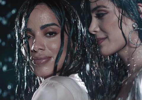 Anitta e cantora colombiana insinuam romance lésbico em novo clipe, confira