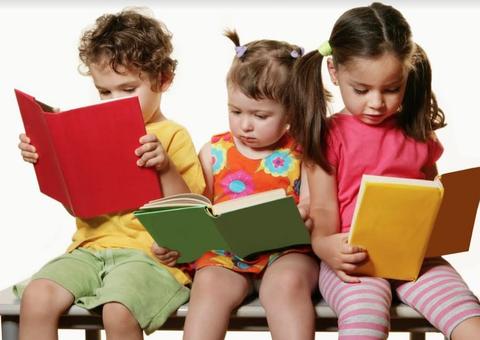 Projeto Liga da Leitura leva atividades à Creche Municipal Magdalena Arce Daou