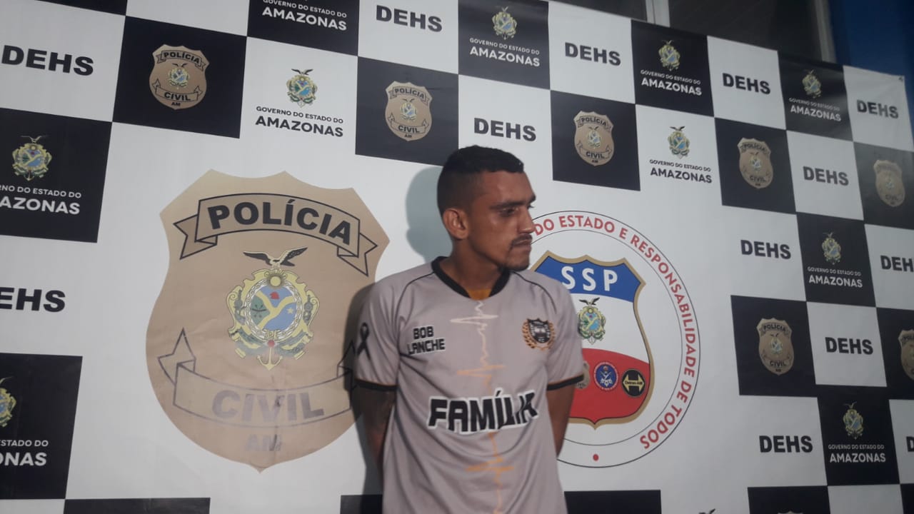 Suspeito de matar irmãos a tiros é preso em Manaus 