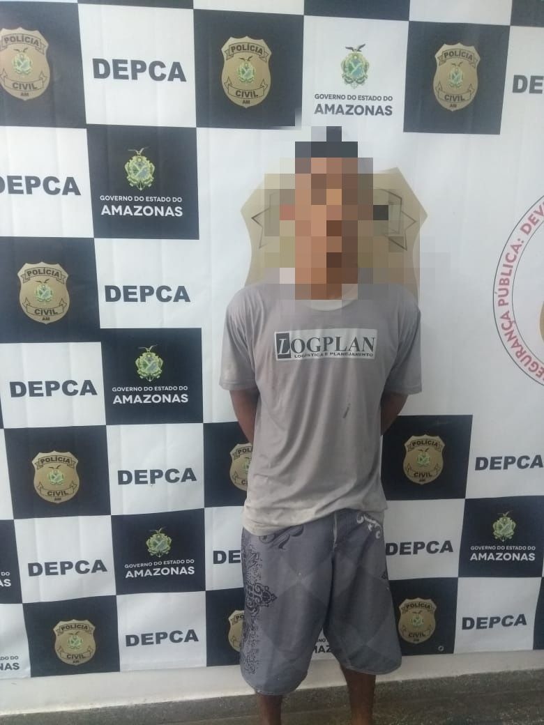 Pai é preso após estuprar filha de 1 ano e seis meses em Manaus 