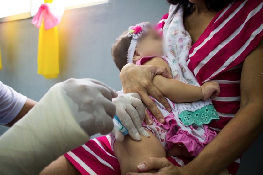 Prefeitura faz novo alerta para vacinação contra sarampo em crianças menores de um ano