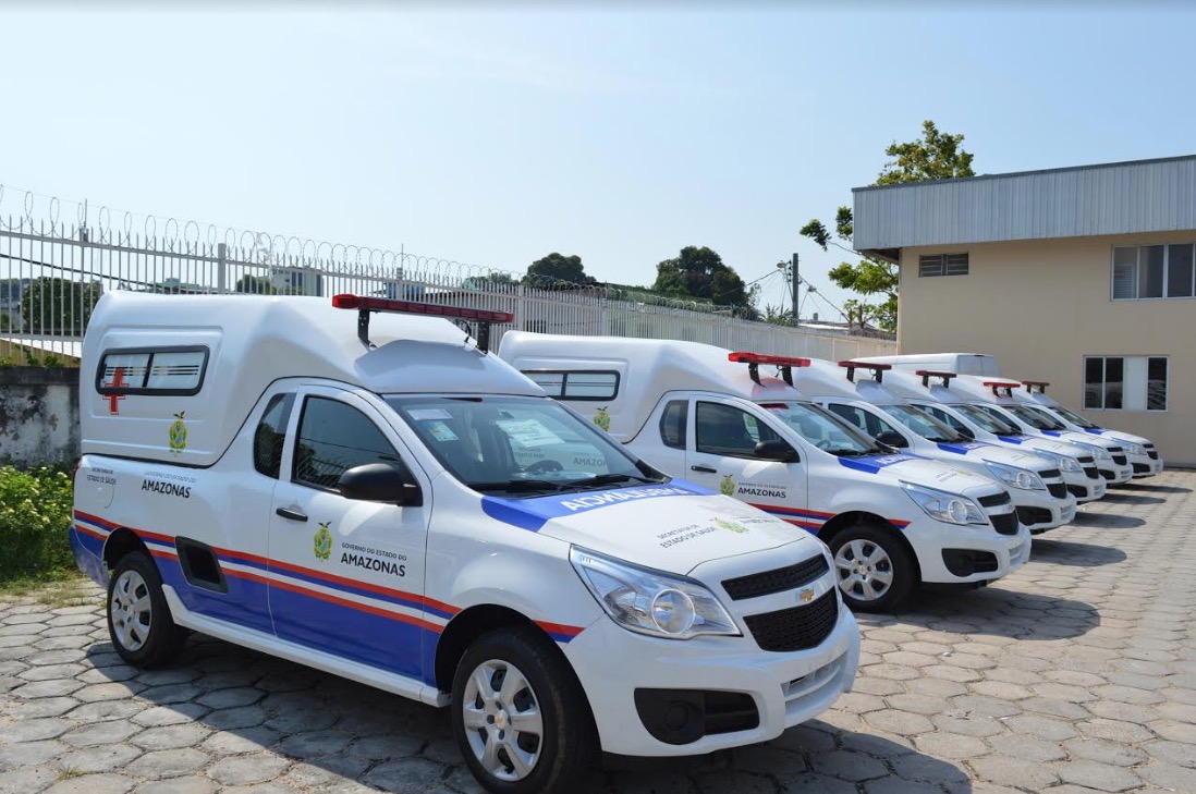 Susam entrega ambulâncias novas para 16 municípios do Amazonas