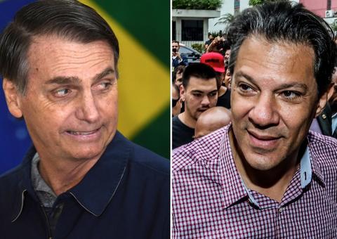 Pesquisa mostra vitória de Bolsonaro no Amazonas por 54%, contra 40% de Haddad