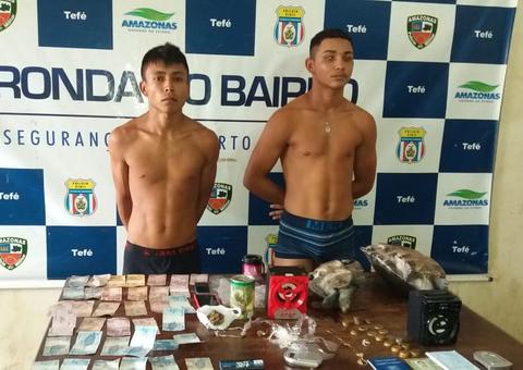 Polícia prende quatro pessoas suspeitas de envolvimento com o tráfico no Amazonas 