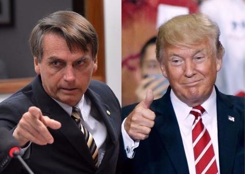 'Excelente ligação', diz Donald Trump sobre conversa com Bolsonaro 