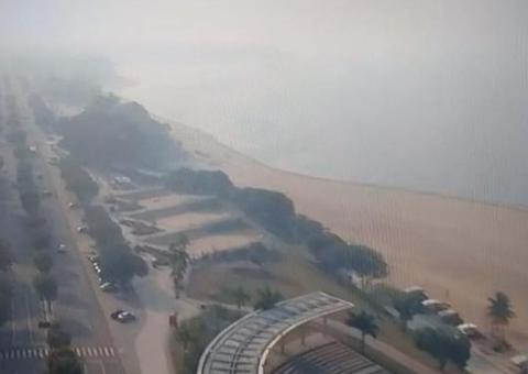 Prefeitura informa que fumaça é resultado de queimadas de grandes proporções 