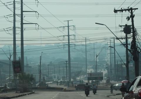 Manaus sofre os efeitos das queimadas na capital e interior