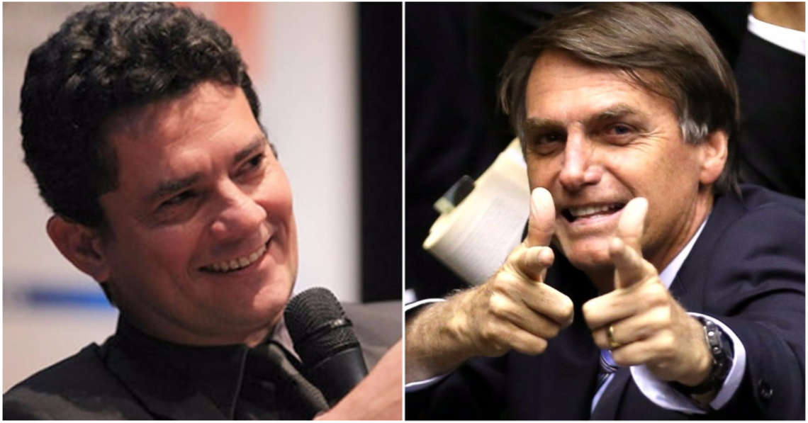 Bolsonaro quer Sergio Moro no Ministério da Justiça ou no STF
