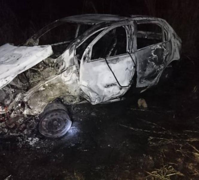 Motorista morre carbonizado em acidente na estrada 