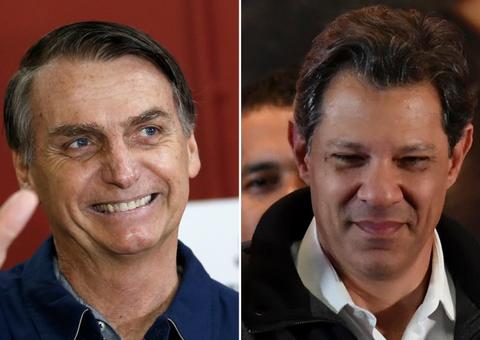 Haddad e Bolsonaro gastaram R$ 36,8 milhões na campanha; maioria do petista