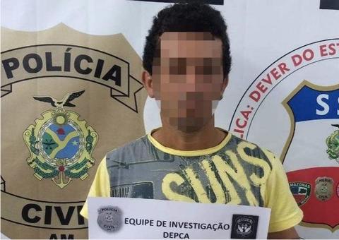 Caseiro é preso suspeito de estuprar filha dos patrões em Manaus