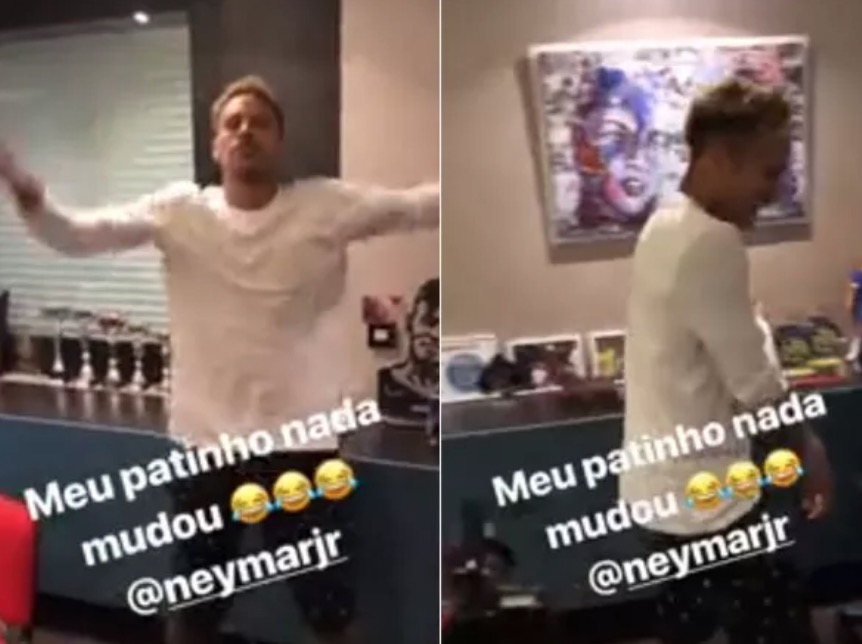 Neymar mantém quadro de Bruna Marquezine em casa e fãs tem esperança de reconciliação
