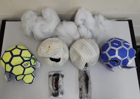 Trio é preso suspeito de arremessar bolas com drogas e celulares para dentro do IPAT 