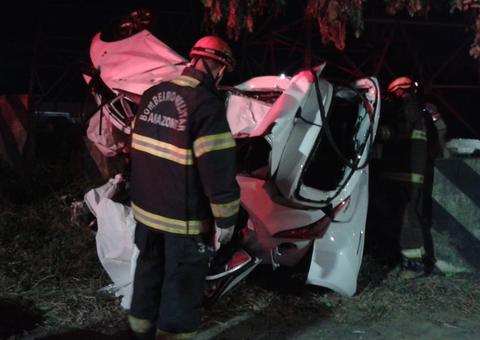 Jovem morre em acidente enquanto participava de suposto 'racha' em Manaus