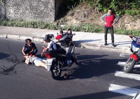 Atropelamento na av. Rodrigo Otávio causa congestionamento quilométrico