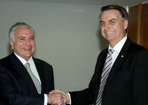 Bolsonaro diz que 'muita coisa' do governo Temer vai ser mantida