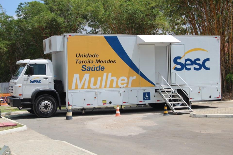 Unidade móvel de saúde do Sesc  vai ofertar exames gratuitos em Manaus