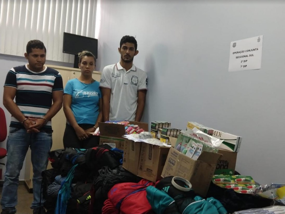 Suspeito com mais de mil itens falsificados é preso durante ação policial em Manaus