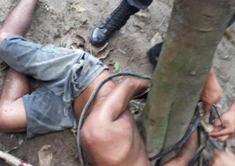 Policiais resgatam jovem sequestrado que seria morto em Manaus