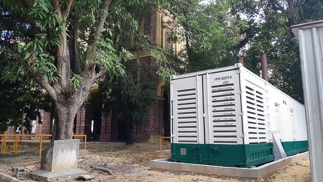 Ageman acompanha instalação de geradores nos reservatórios de água