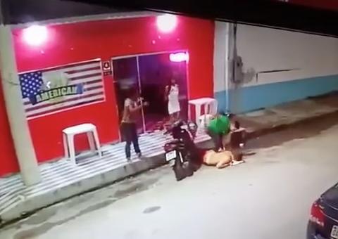 Imagens de câmera de segurança registraram assassinato de advogado em Manaus, confira