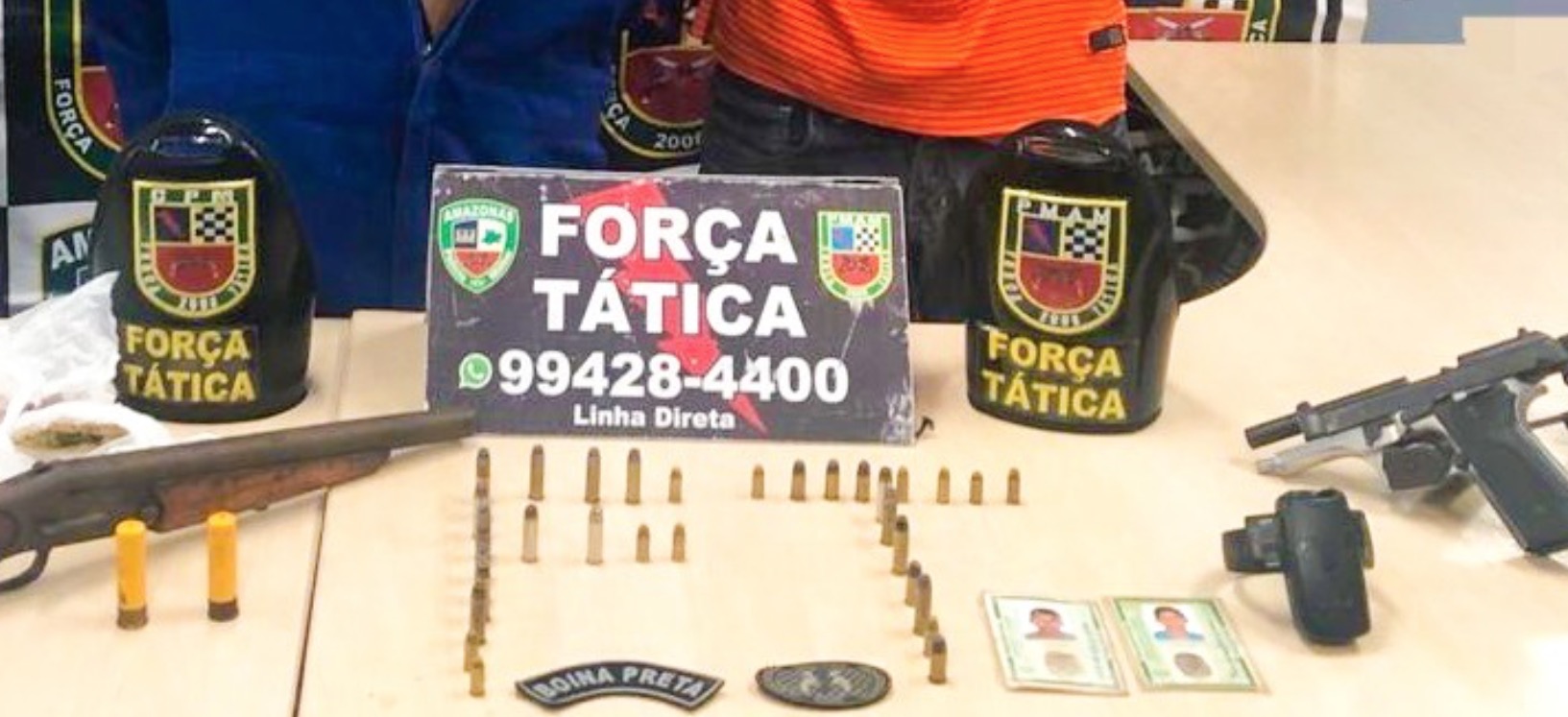 Após ser preso com drogas e arma, homem confessa ser autor de homicídio em Manaus