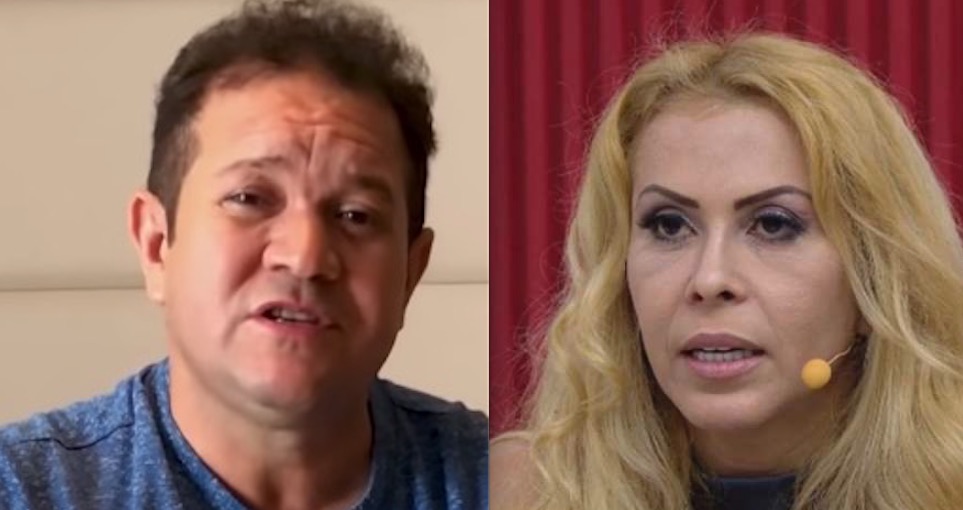 Ximbinha expõe Joelma em vídeo após ser acusado de tentar jogá-la do 2º andar