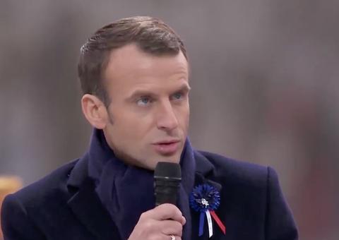 Presidente francês pede união de líderes para evitar erros que levaram às guerras mundiais