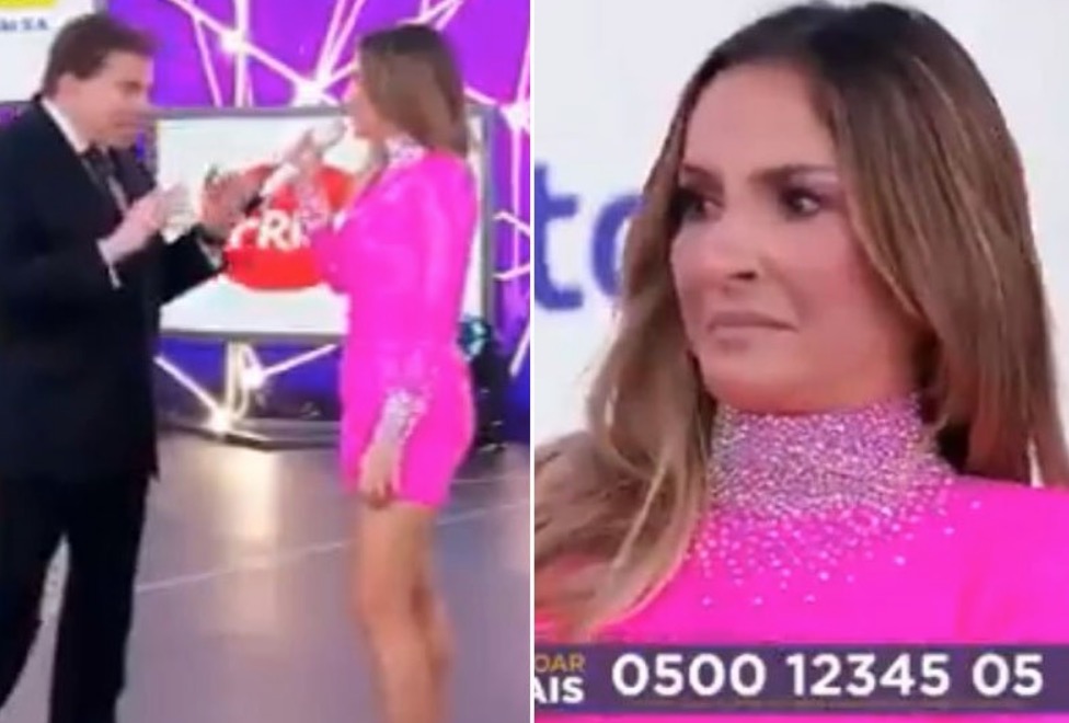 Silvio Santos causa polêmica e deixa Claudia Leitte constrangida no Teleton: 'excitado'
