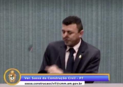 Vídeo mostra o momento em que Sassá desmaia na Câmara Municipal 