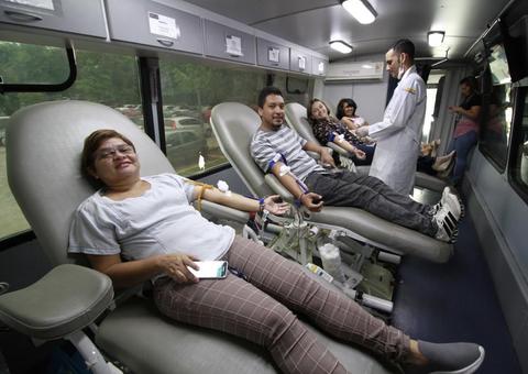 "Mês do Servidor" encerra com campanha de doação de sangue em Manaus