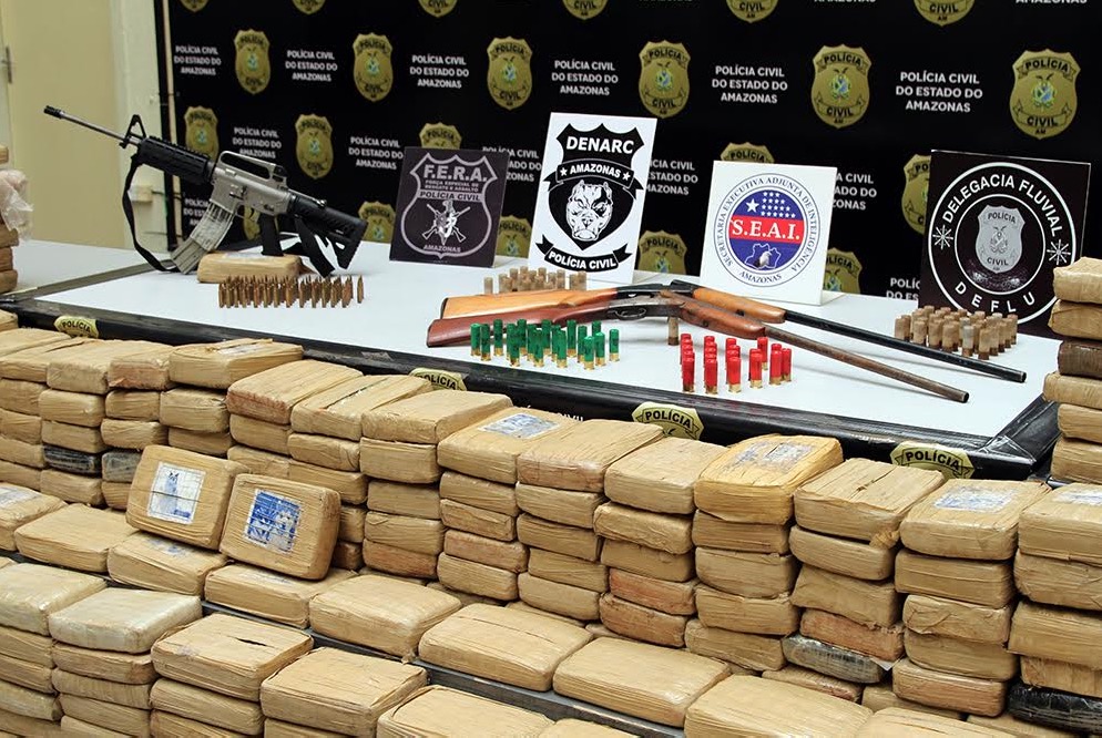 SSP afirma que a cada dez mortes, quatro estão ligadas ao tráfico de drogas em Manaus 