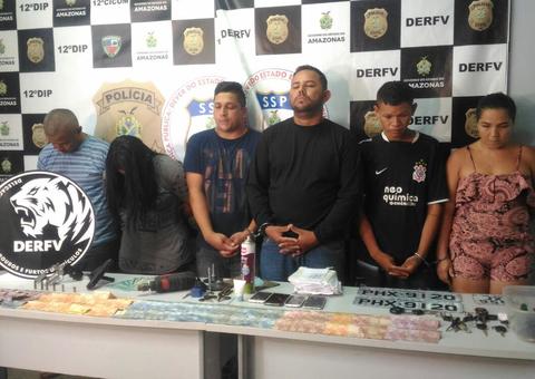 Grupo suspeito de furtar e adulterar motocicletas é preso em Manaus 