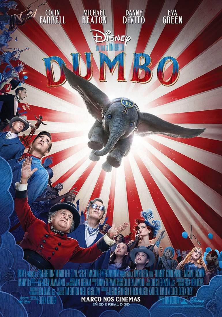 Live-action de Dumbo ganha trailer completo. Vem ver
