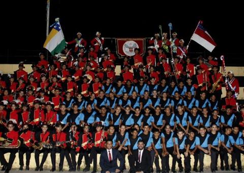 Banda Falcão Imperial apresenta concerto em Shopping de Manaus